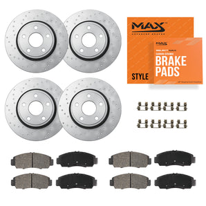 KIT DE FREINAGE AVANT + ARRIÈRE SÉRIE STYLEMAX+
