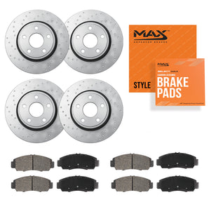 STYLEMAX SERIES FRONT + REAR BRAKE KIT
