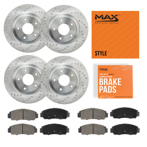KIT DE FREIN AVANT + ARRIÈRE SÉRIE STYLEMAX