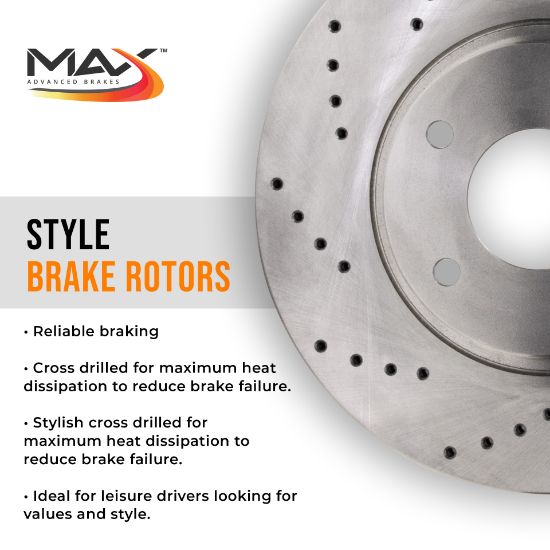 Picture of STYLEMAX SERIES Rear BRAKE ROTORS